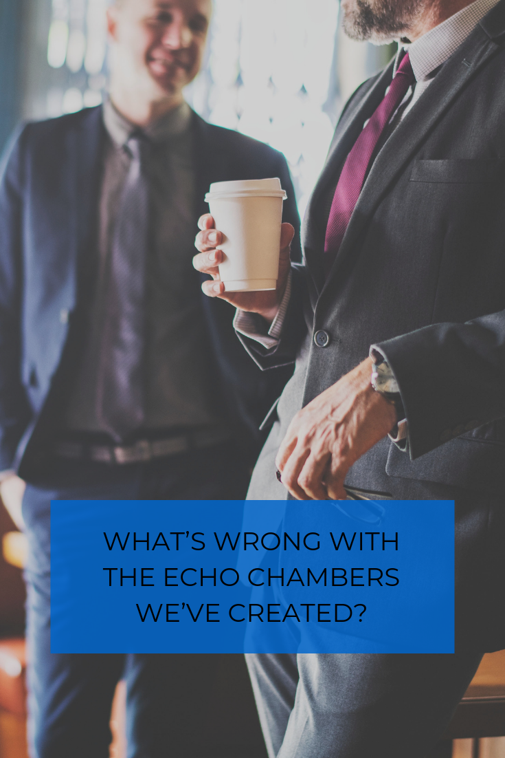 Many of us live in a world where certain ideas are amplified or beliefs are reinforced by everyone around us. How can we escape our echo chambers?