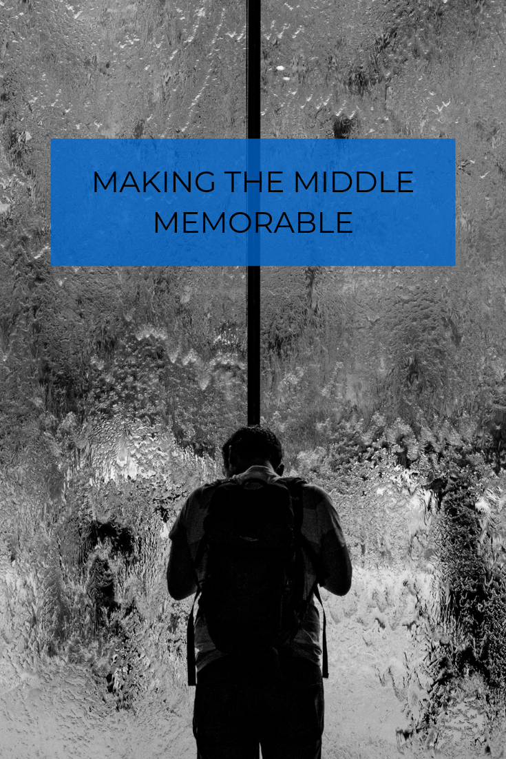 It's easy to remember beginnings and endings. But there are so many moments in between. If we're interested in making the middle memorable, focus is key.