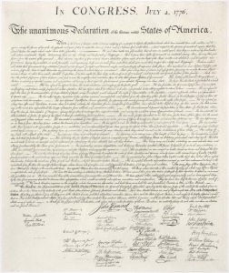 Declaration of Independence - Democracy Purpose